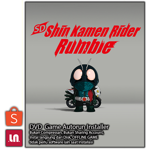 SD Shin Kamen Rider Rumble - PC DVD Game