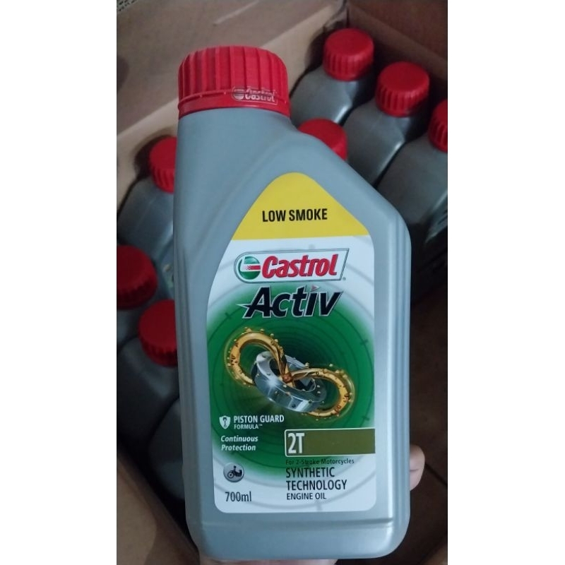 OLI SAMPING CASTROL 2T  LOW SMOKE