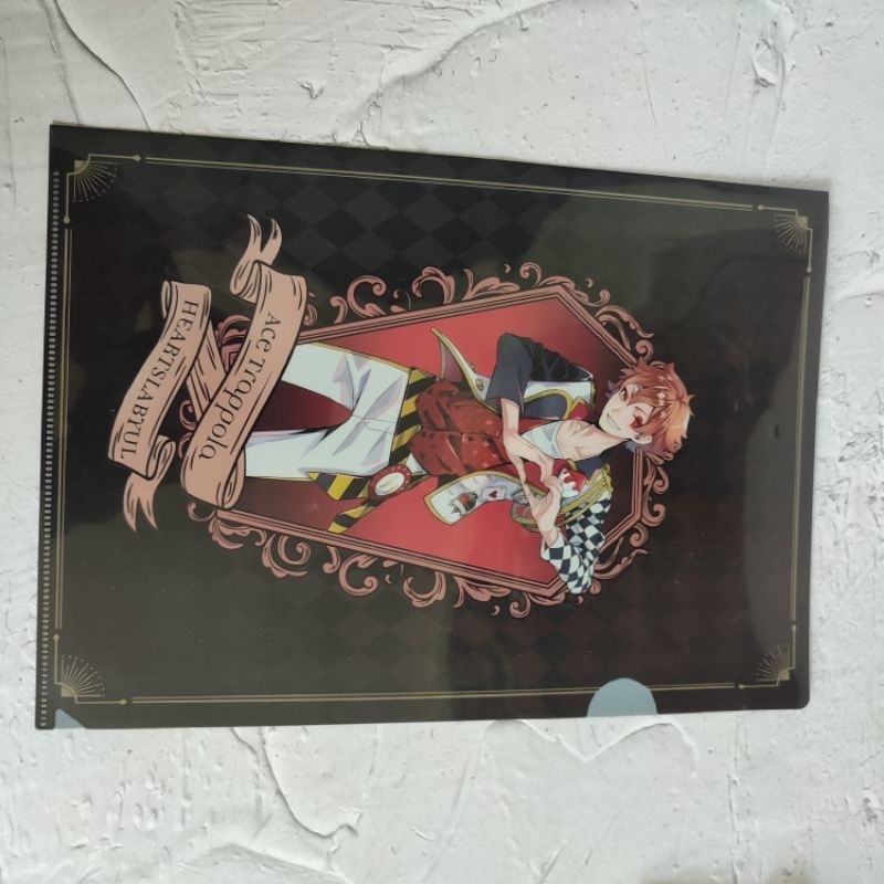 official merch clearfile disney twisted wonderland ace heartslabyul