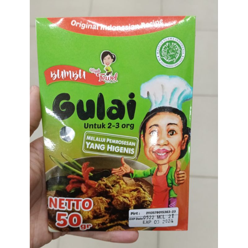 

Nyah Tewel bumbu gulai 50gr