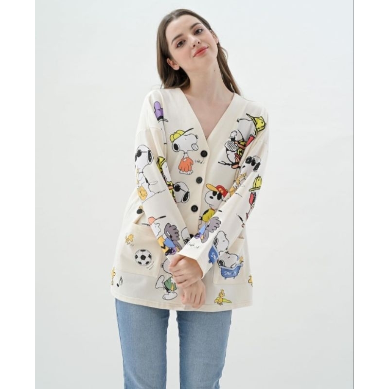CARDIGAN SNOOPY