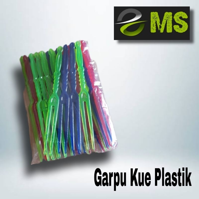 Garpu Kue Plastik / Garpu Buah / Garpu kecil