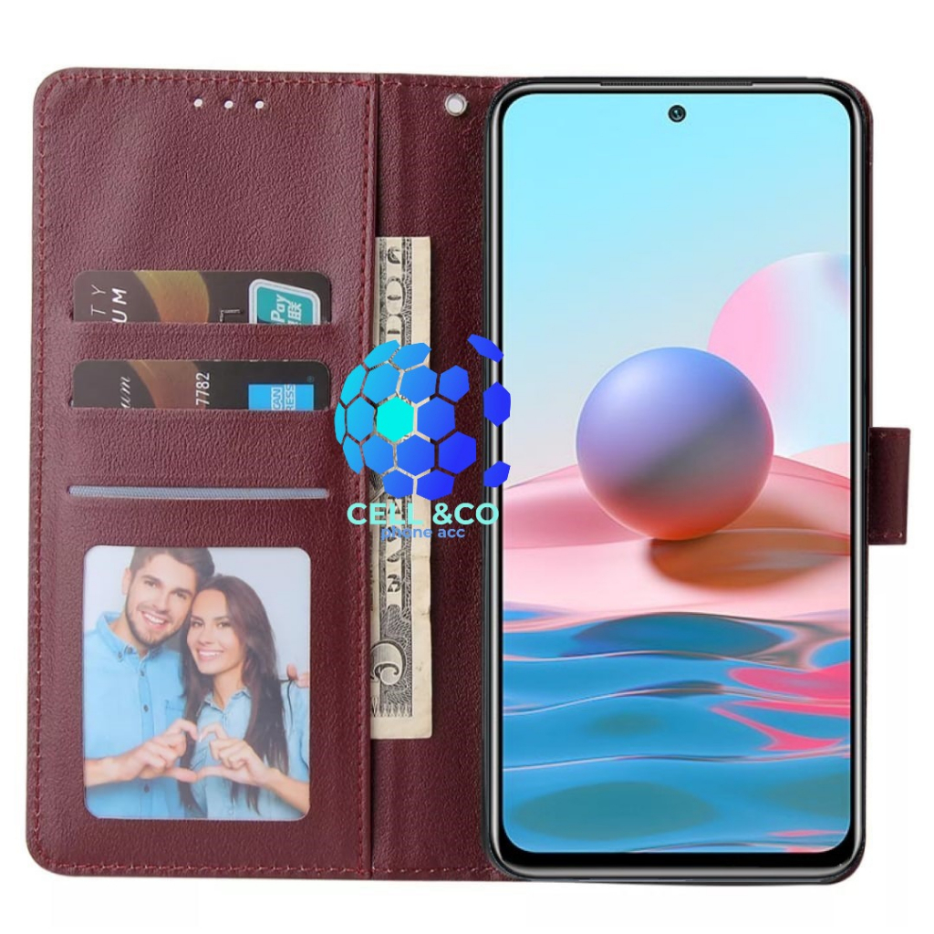 FLIP COVER VIVO V27E LEATHER WALLET PREMIUM FLIP CASE BUKA TUTUP KESING HP CASING FLIP CASE WALLET