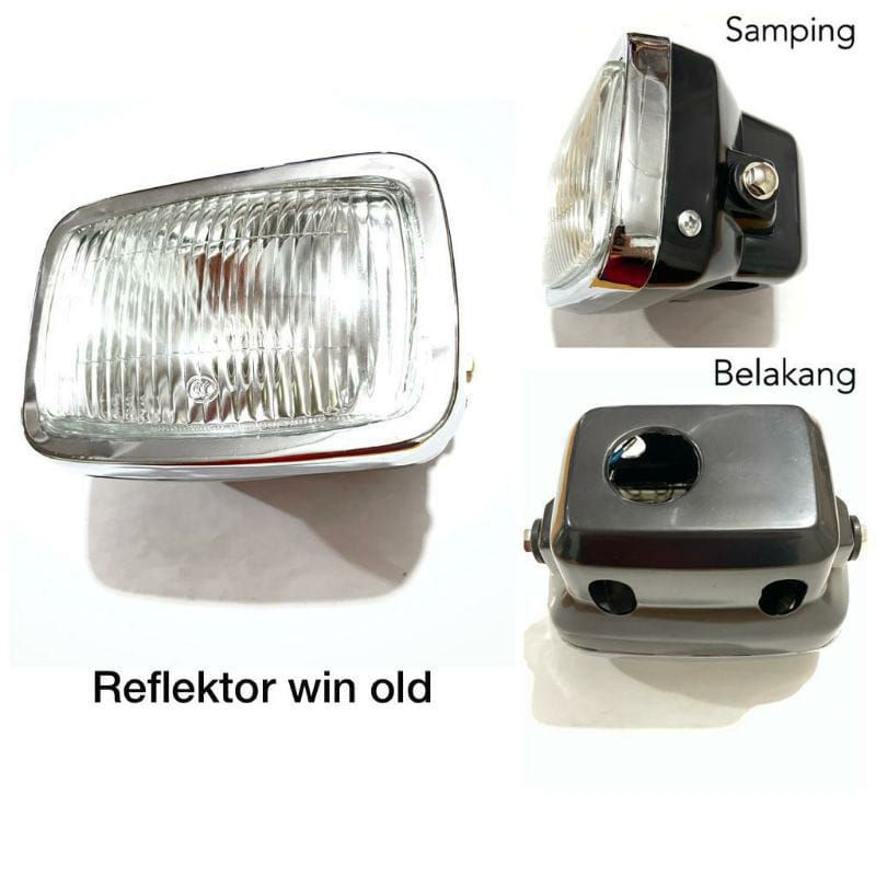 lampu depan win old headlamp honda win tahun tua lampu depan win tua