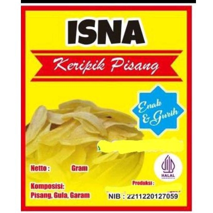 

Keripik Pisang by ISNA snack