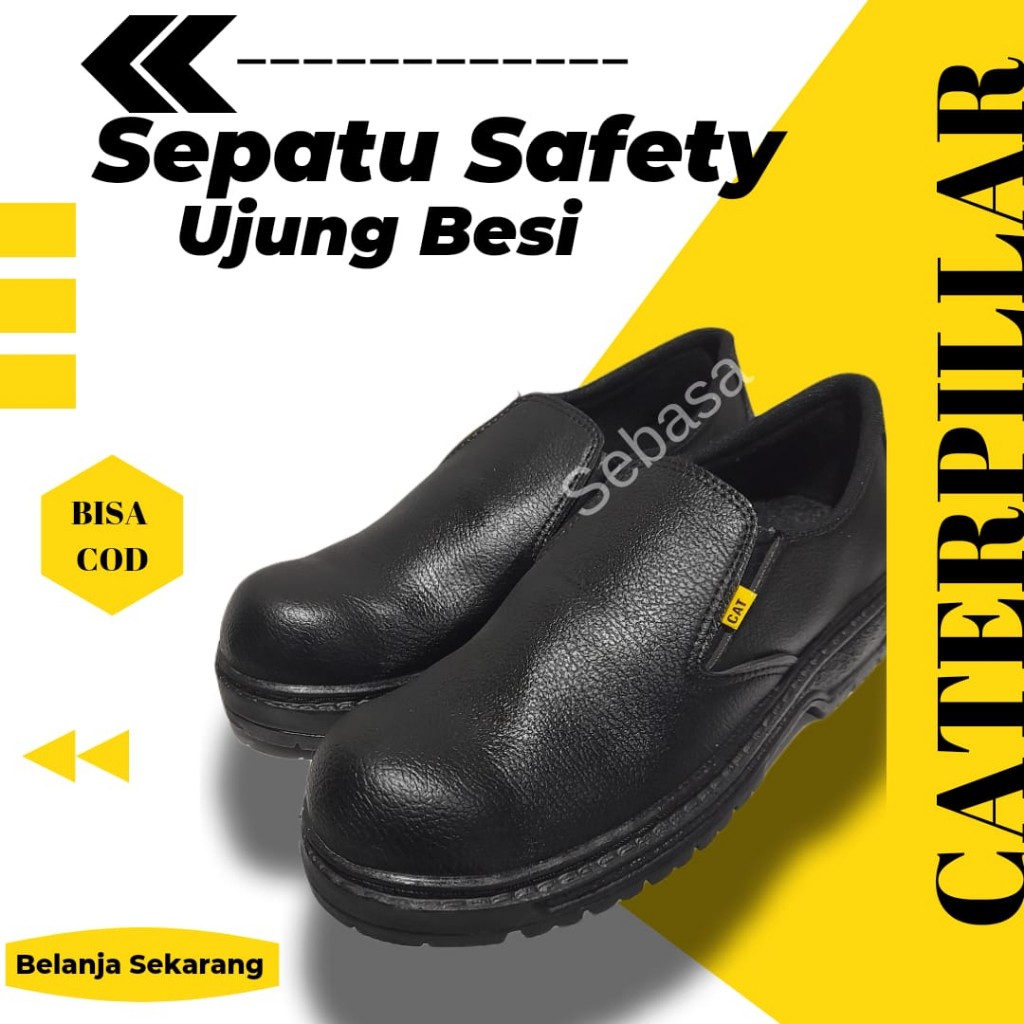 sepatu safety pendek tali c0c0k untuk kerja