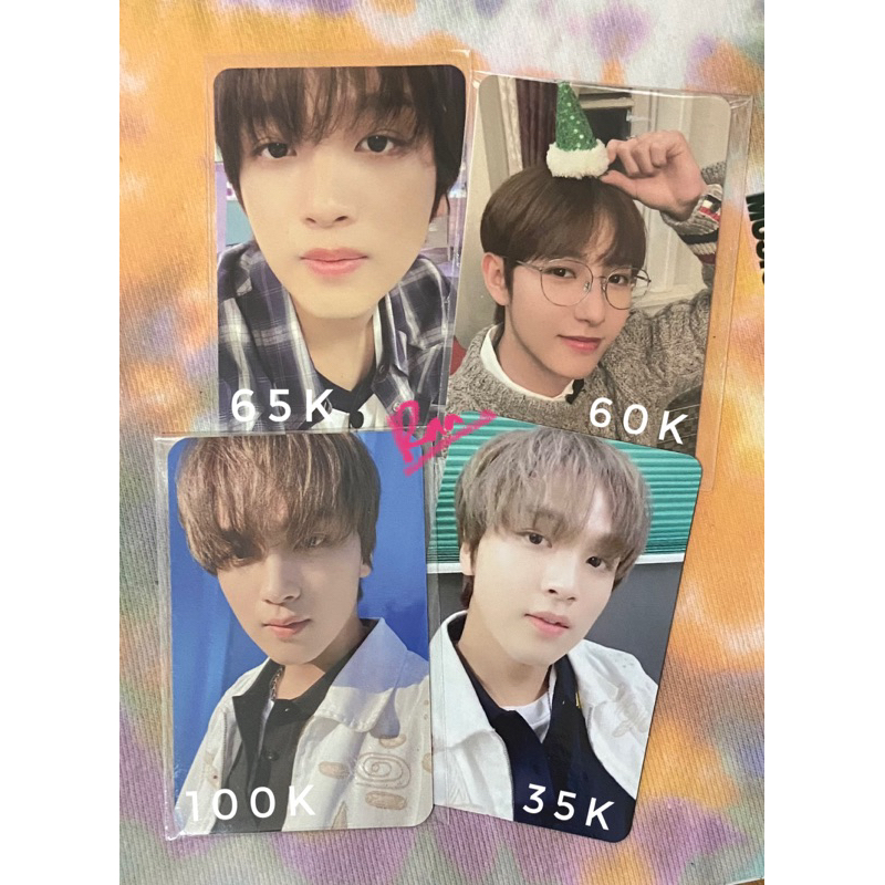 PC HAECHAN RENJUN TC B GLIMO MD PINK CHRISTMAS MUMK HOT SAUCE