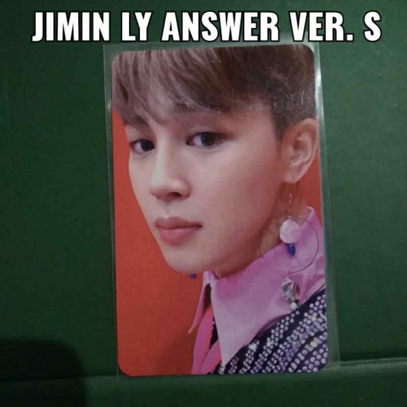 Official Photocard (PC) Love your self (LY) Answer ver s