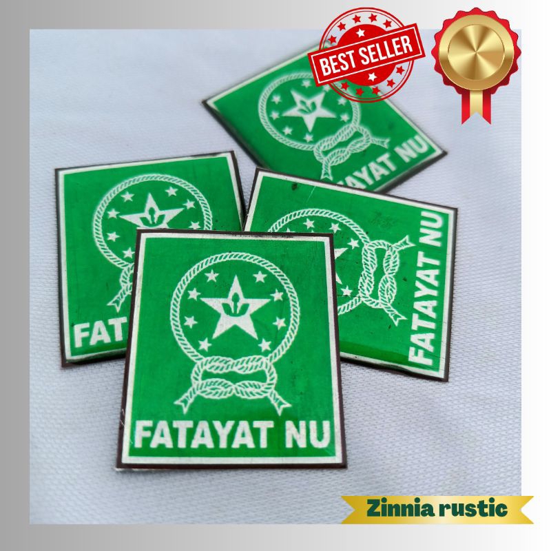pin logo FATAYAT NU jarum timbul