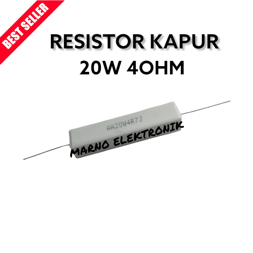 RESISTOR KAPUR 20W 47OHM 20WATT 47 OHM 20 WATT 47OHM