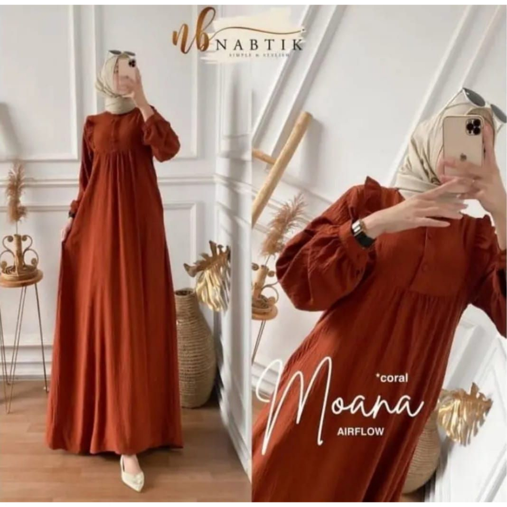 DRESS MOANA JUMBO / GAMIS CRINKEL MOANA / DRESS MOANA CRINGKEL / GAMIS CRINGKEL