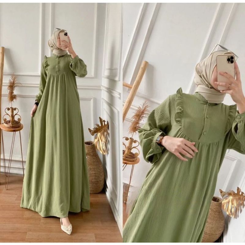 DRESS MOANA JUMBO / GAMIS CRINKEL MOANA / DRESS MOANA CRINGKEL / GAMIS CRINGKEL