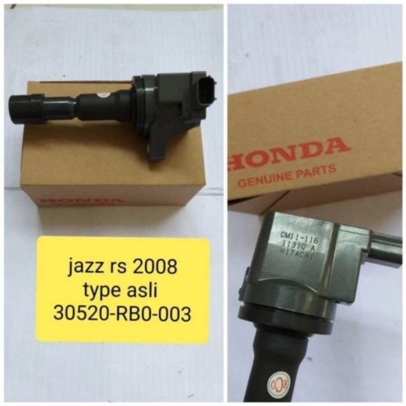 coil/koil busi honda jazz rs original