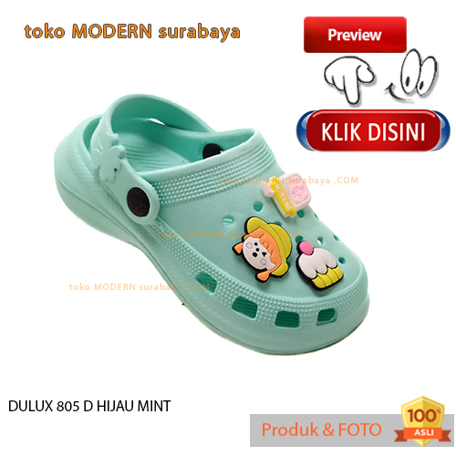 Sandal anak perempuan sandal bakpao ringan DULUX 805 D