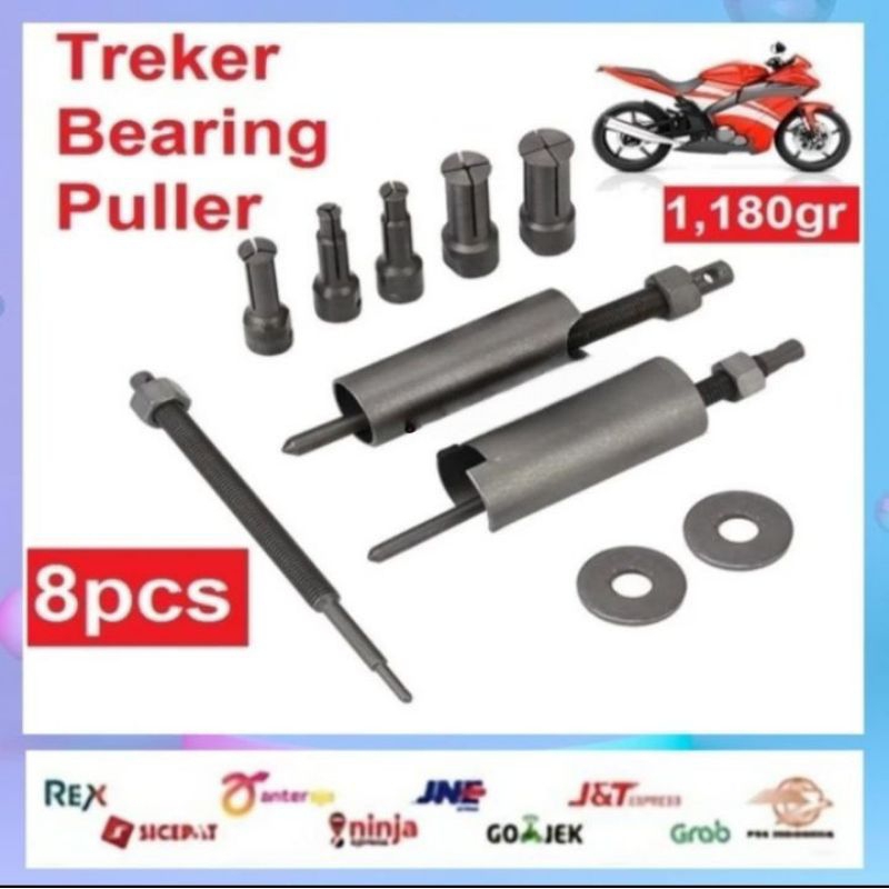 Treaker Bearing Puller Set 8 Pcs Treker Bering Tanam CVT Lepas Pembuka