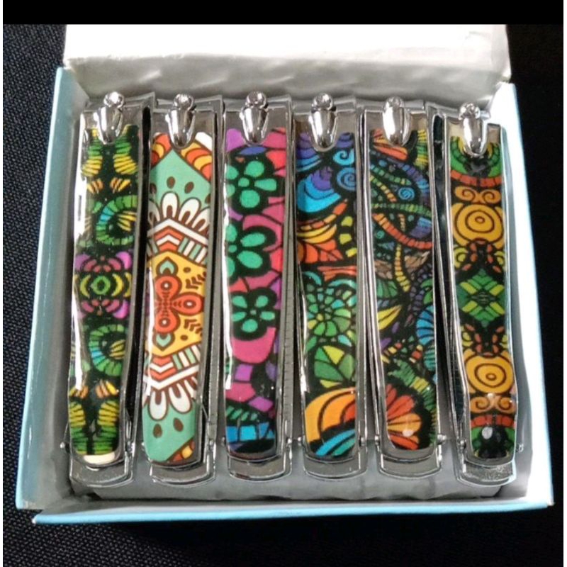 

[1 Box Isi 12 Pcs] Gunting Kuku Motif Besar Nail Clipper Best Quality Gunting Kuku Rige Ukuran 8 Cm
