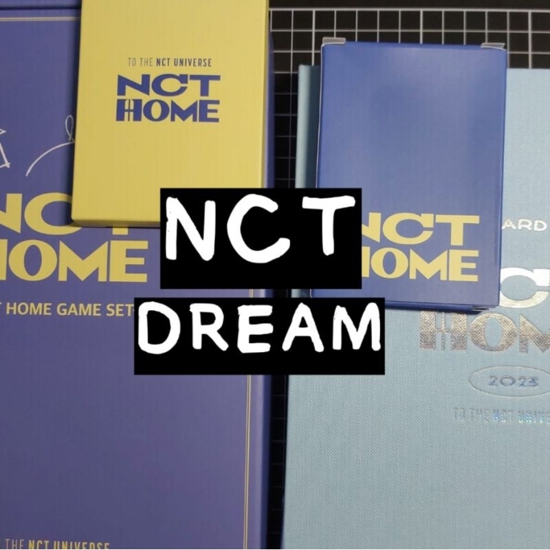 Sharing Binder Polaroid A + B Gameset NCT Home Jeno Haechan Chenle Jisung