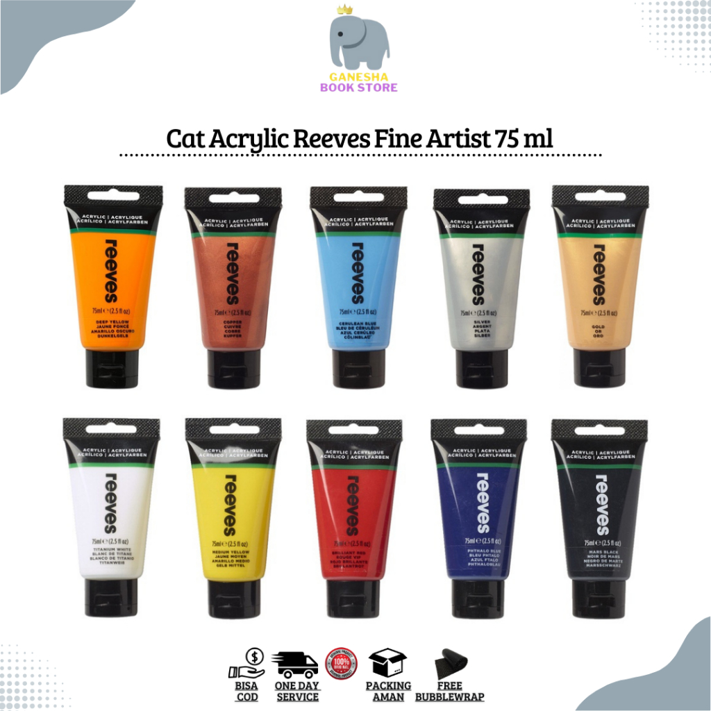 

Cat Acrylic Reeves Fine Artist 75 ml / Cat Akrilik
