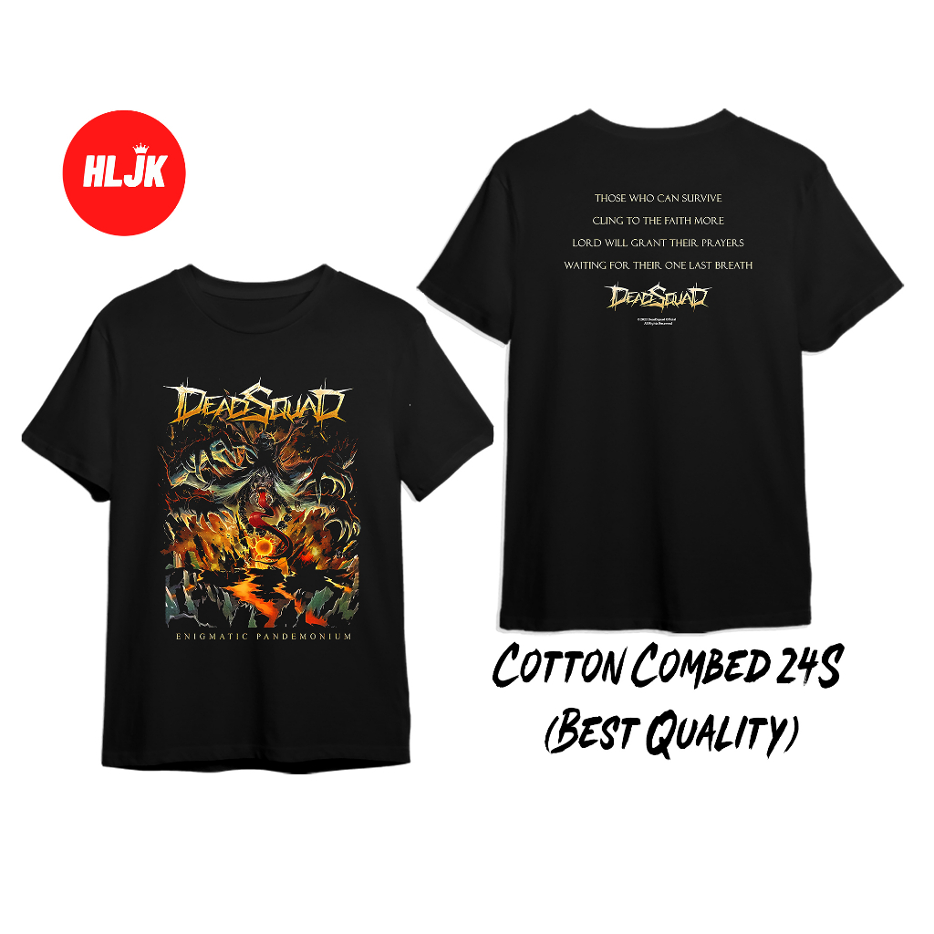 Kaos Band DEADSQUAD - Enigmatic / Tshirt Rock Metal