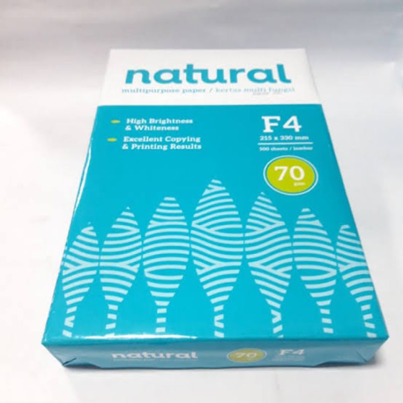 

Kertas HVS Natural F4 70 GSM / Kertas Fotocopy Natural 70 Gram