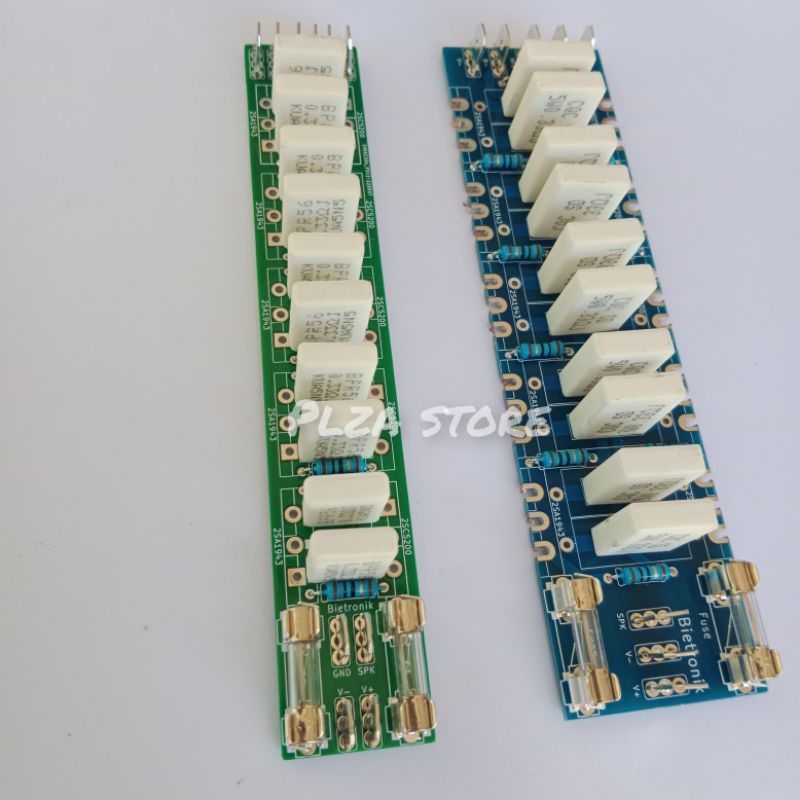 PCB TR FINAL 5 SET TOSHIBA SLIM DAN COMBO DOUBLE LAYER PCB TRANSISTOR FINAL 5 SET TOSHIBA LENGKAP KO