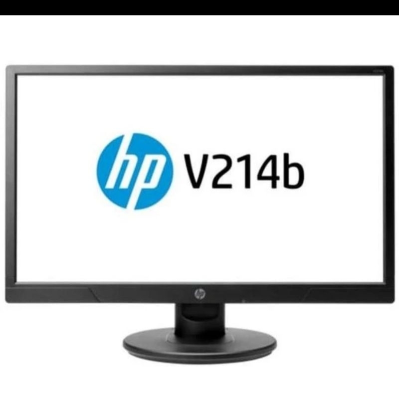 MONITOR LED HP 21 INCH WIDE RESOLUSI FULL HD 1920X1080 LIKE NEW