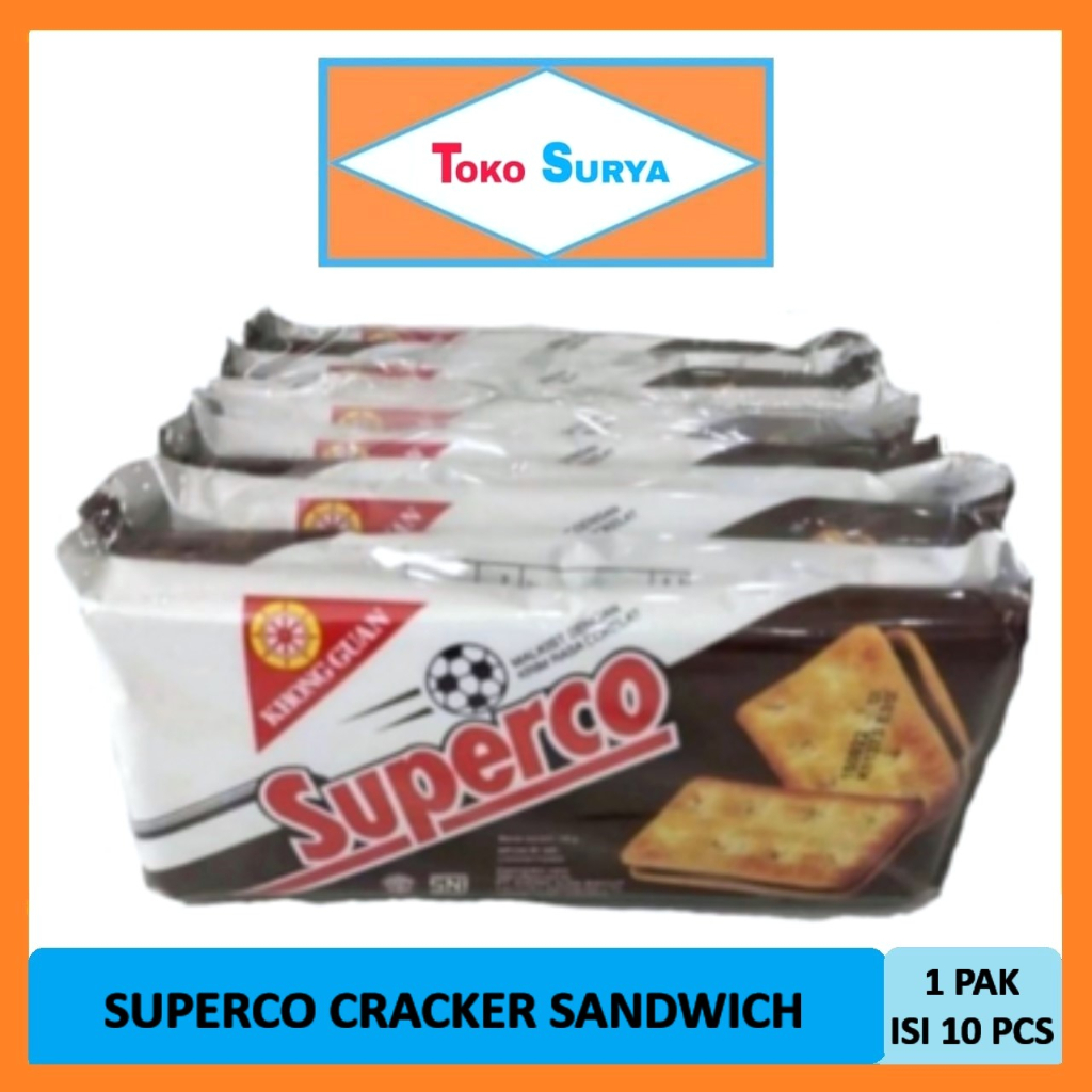 

Superco Cracker Sandwich Khong Guan 10 x 33 Gr