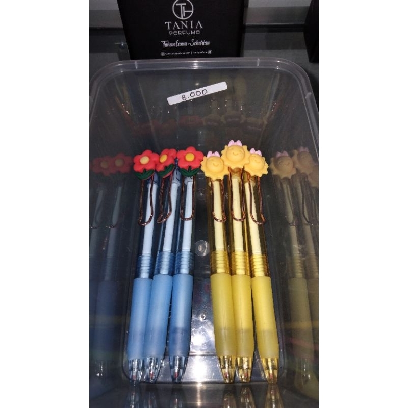 

pulpen matahari dan bunga