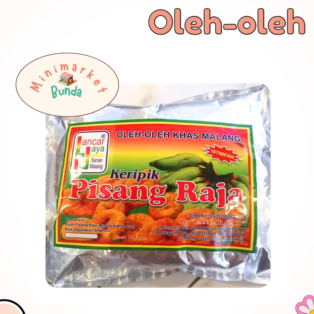 

Keripik Pisang Raja Istimewa [Oleh-oleh Khas Malang] - Kripik Camilan Jajan Buah