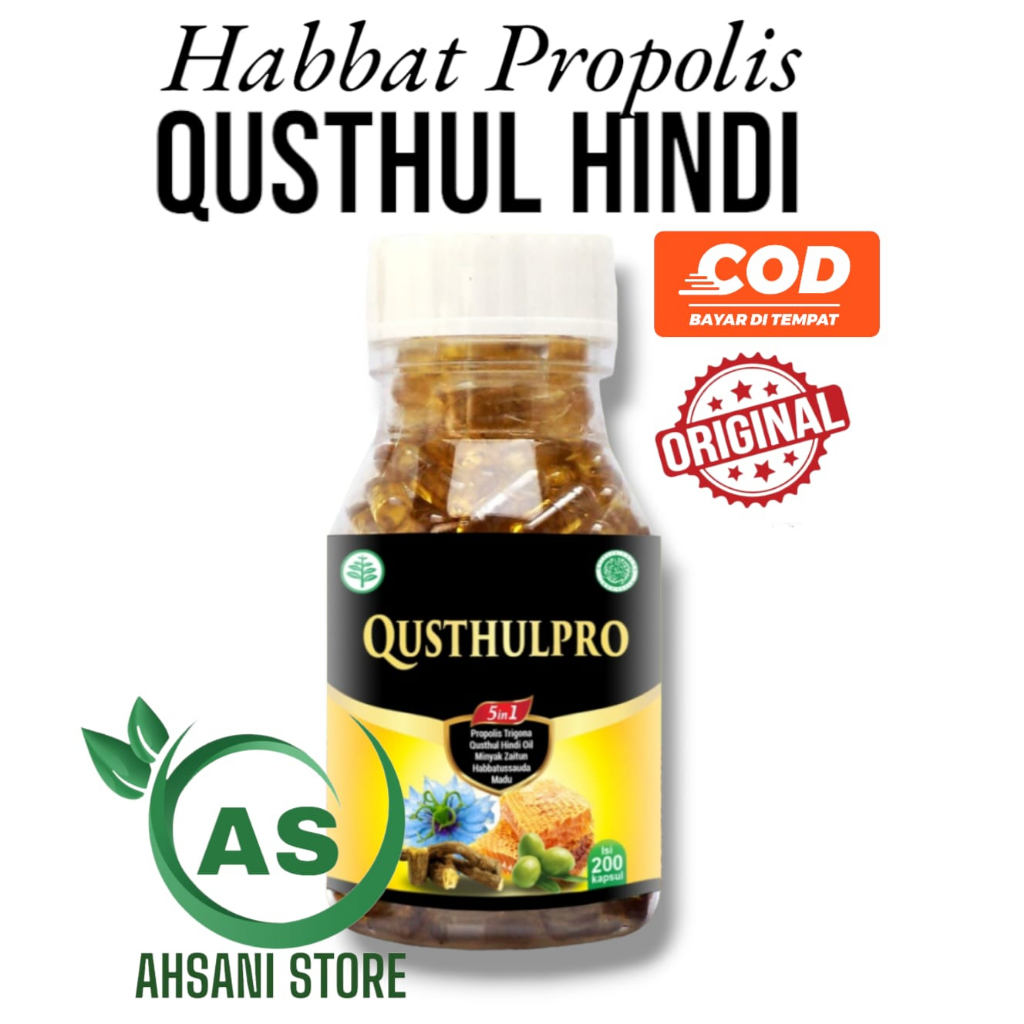 

QUSTULPRO - Kapsul Qustul plus habatusauda pro trigona - kapsul qustul hindi plus habatusauda trigona 200 Kapsul