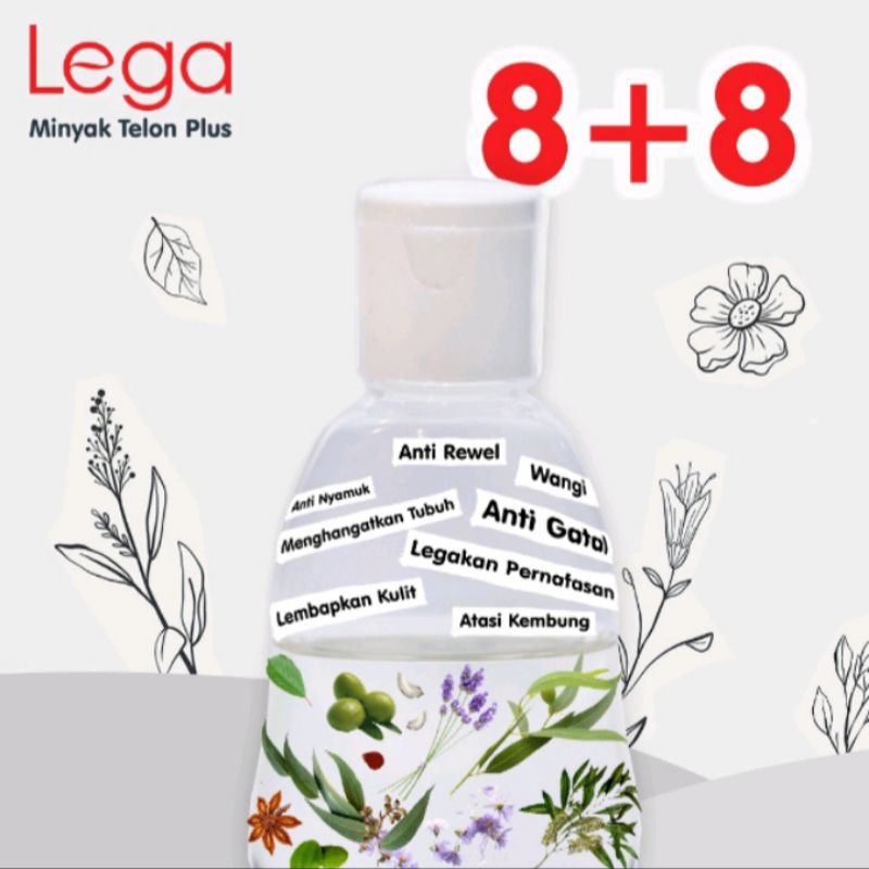 Minyak Telon Plus Bayi Anak Lega Rose Aster Crysanthemum Acacia 100 ml