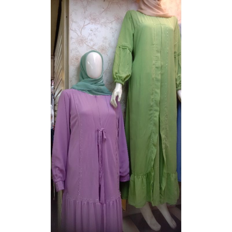 GAMIS PREMIUM SERUTY BABY DOLL IMPORT LUXURY GAMIS IMPORT MEWAH