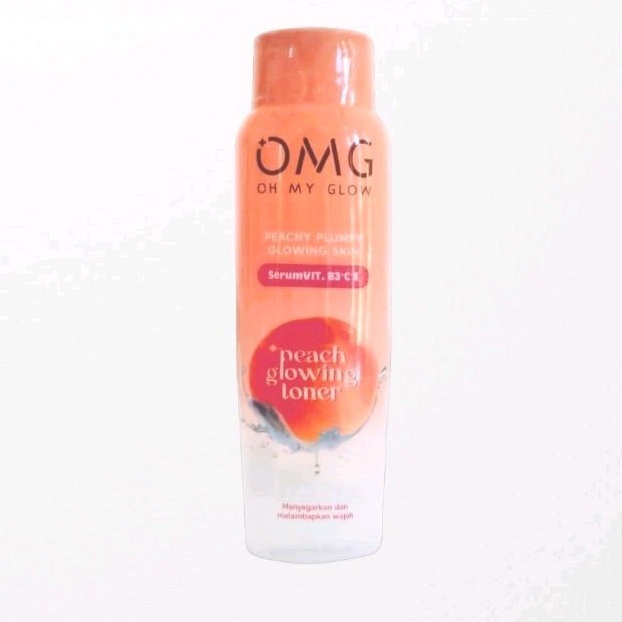 OMG PEACH GLOWING TONER_Pembersih Wajah