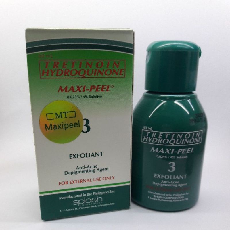 toner Maxi peel hijau