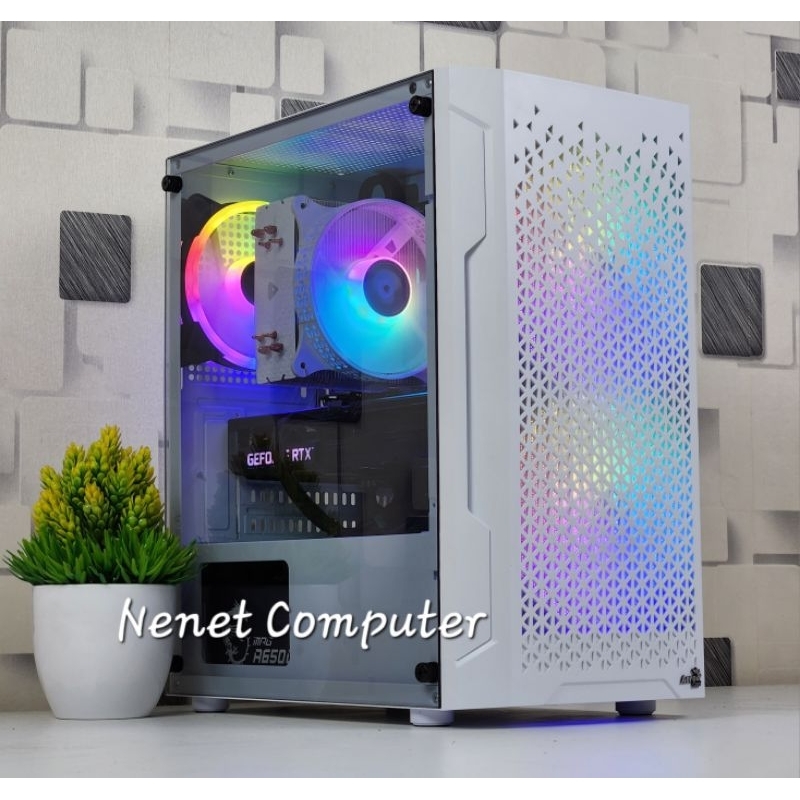 PC FULL SET | PC Gaming Intel i5 11400F | GTX 1650 4GB | 16GB | SSD | LED 24