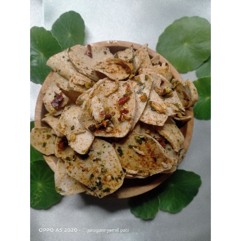 

Basreng Pedas Daun Jeruk 250gram