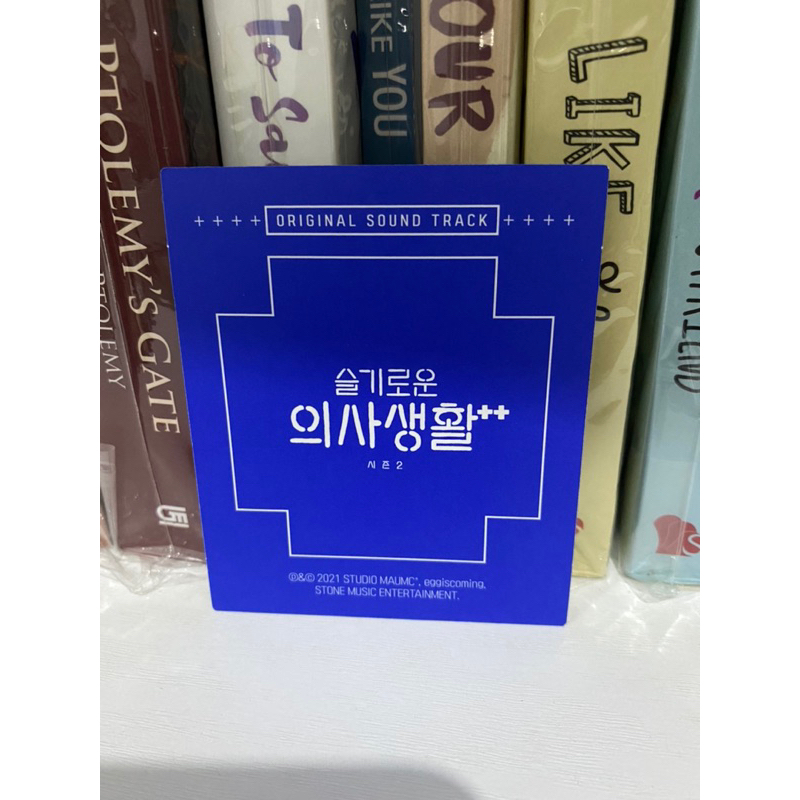 [Merch] [Baru/New] Hospital Playlist Season 2 Official OST (Signed Polaroid) Drama Korea Korean Orig