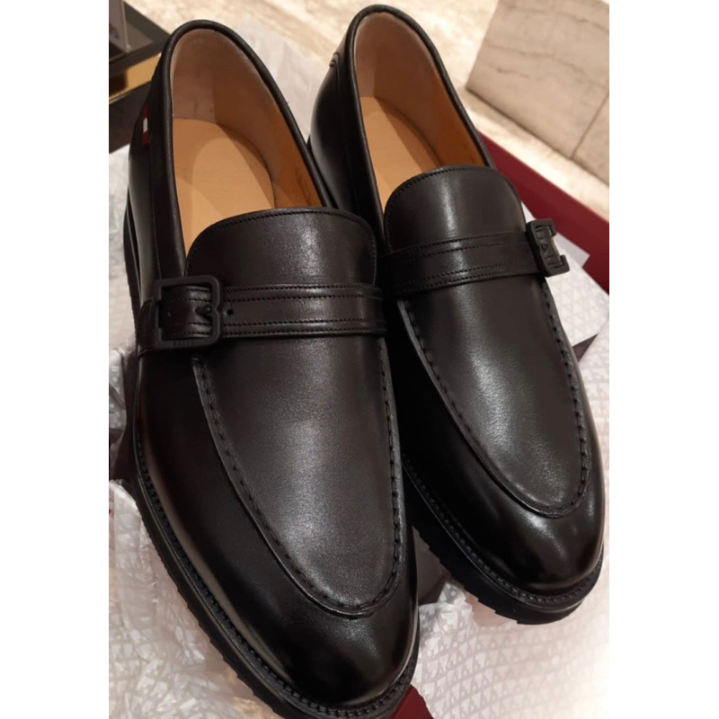 Sepatu pantofel loafers pria Bally Pinox original authentic new with box