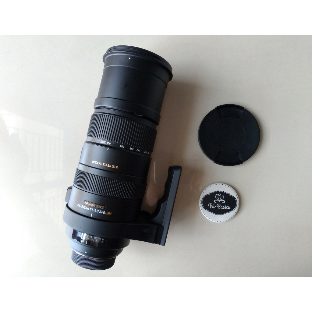 Lensa Sigma 150-500mm 150-500 mm f/5-6.3 APO DG OS HSM Tele For Nikon F Mount DSLR
