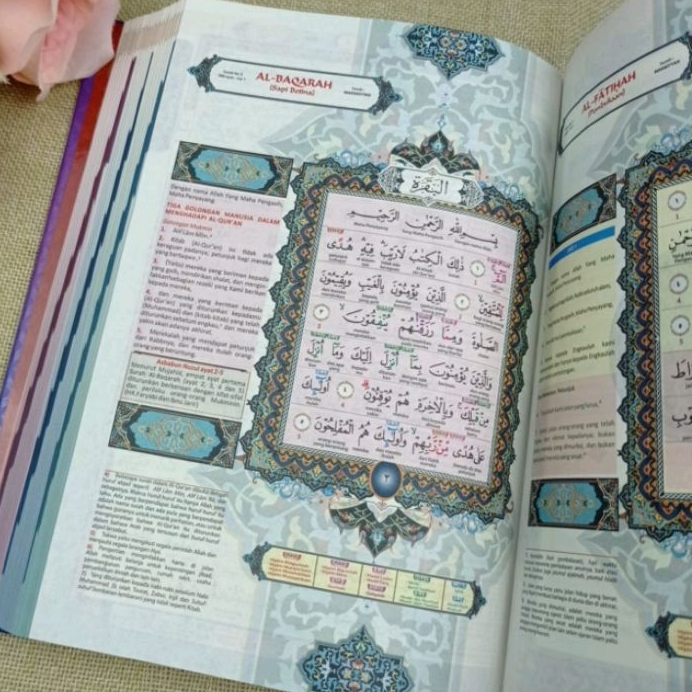 Al Qur'an Al Fathan Rasm Utsmani Tajwid Warna Tafsir Perkata A5