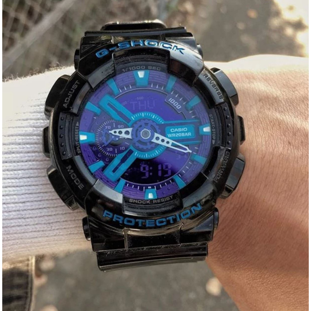Jam Tangan G-Shock Pria Casio Gshock GA110 GA-110HC-1A