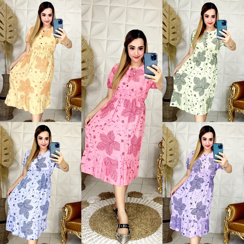 DASTER VIRAL RUFFLE POLOS  | RESLETING DEPAN BUSUI BUMIL MODEL BAWAH RUFFLE BAJU TIDUR