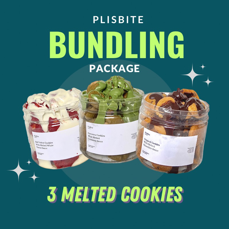 

BUNDLING 3 MELTED COOKIES