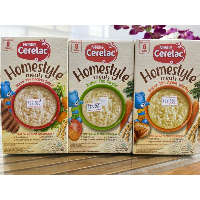 Bubur Bayi Nestle Cerelac 100 gr Usia 8 bulan +