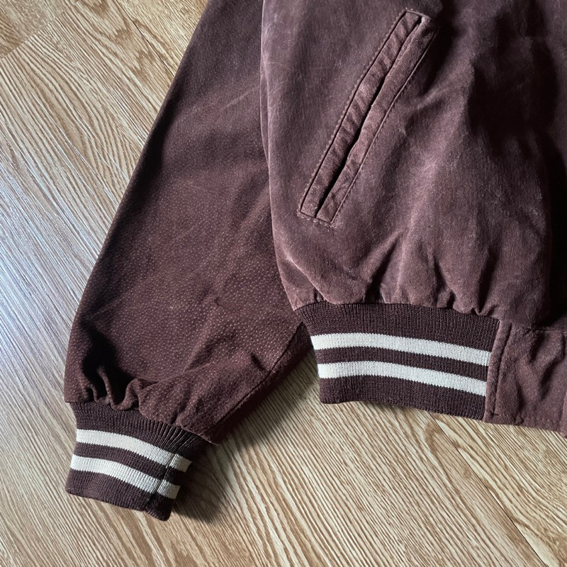 VARSITY LEATHER CONVERSE JACKET VINTAGE
