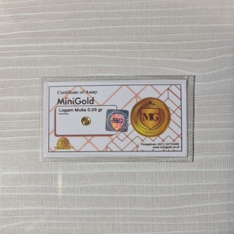 Lm Mini Gold Berat 0.05 gram