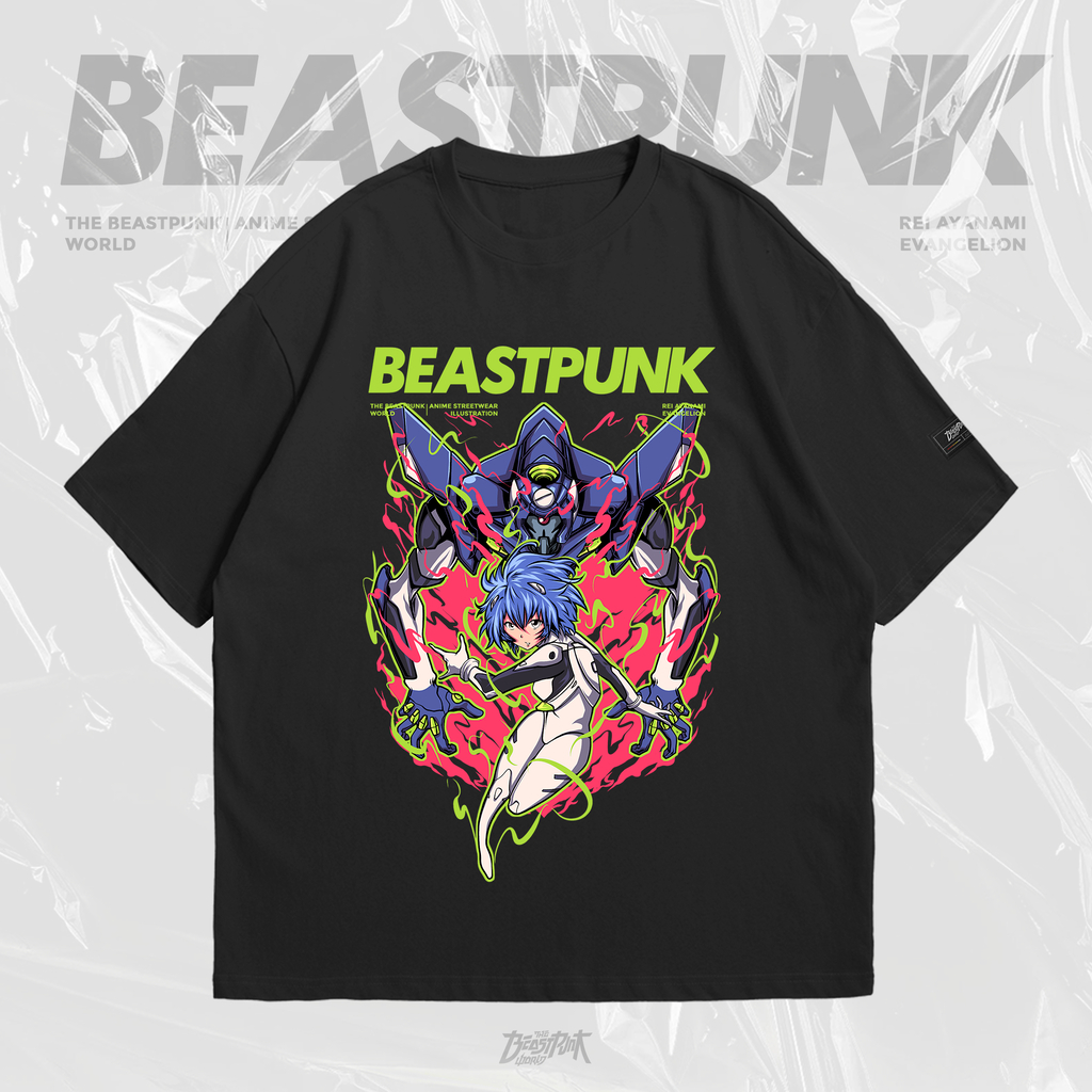 TSHIRT EVANGELION REI AYANAMI BEASTPUNK
