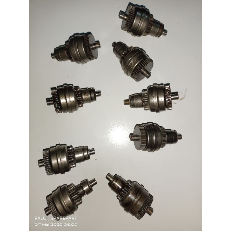 pinion Pinion stater Honda Beat fi /Vario fi  /scopy fi / spacy fi/ beat karburator/ Vario karburato