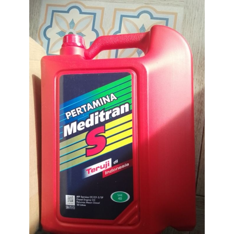Oli Meditran S 10 Liter Original | Oli Truk Diesel | Oli Mesin | Oli Mobil | Oli Mobil Truk