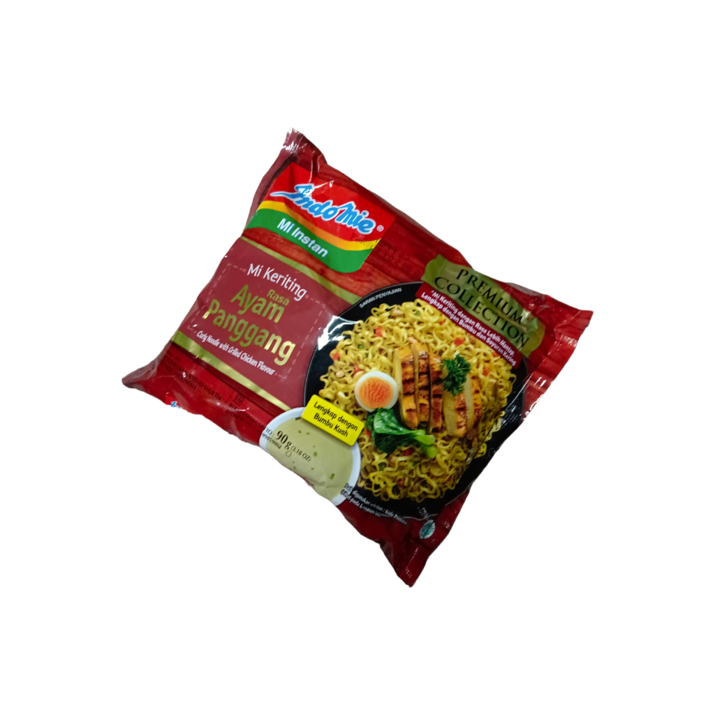 

Indomie mie keriting goreng ayam panggang termurah